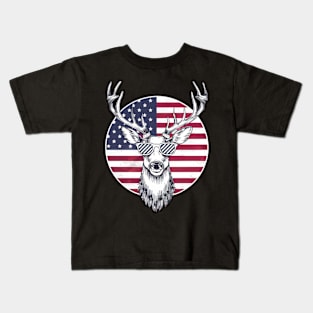 American Deer Kids T-Shirt